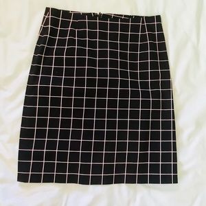 Nordstrom Rack black&white pencil skirt